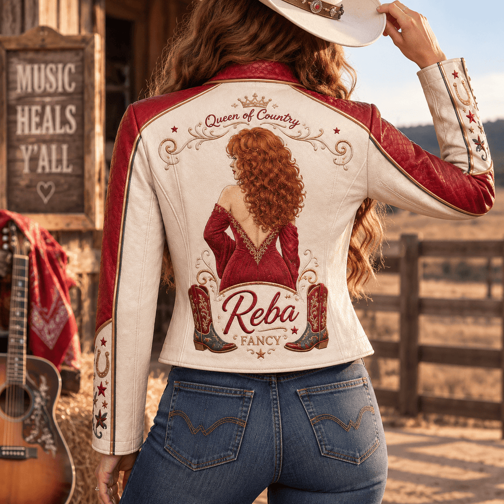 Premium RBM Cropped Leather Zipper Jacket PVNA