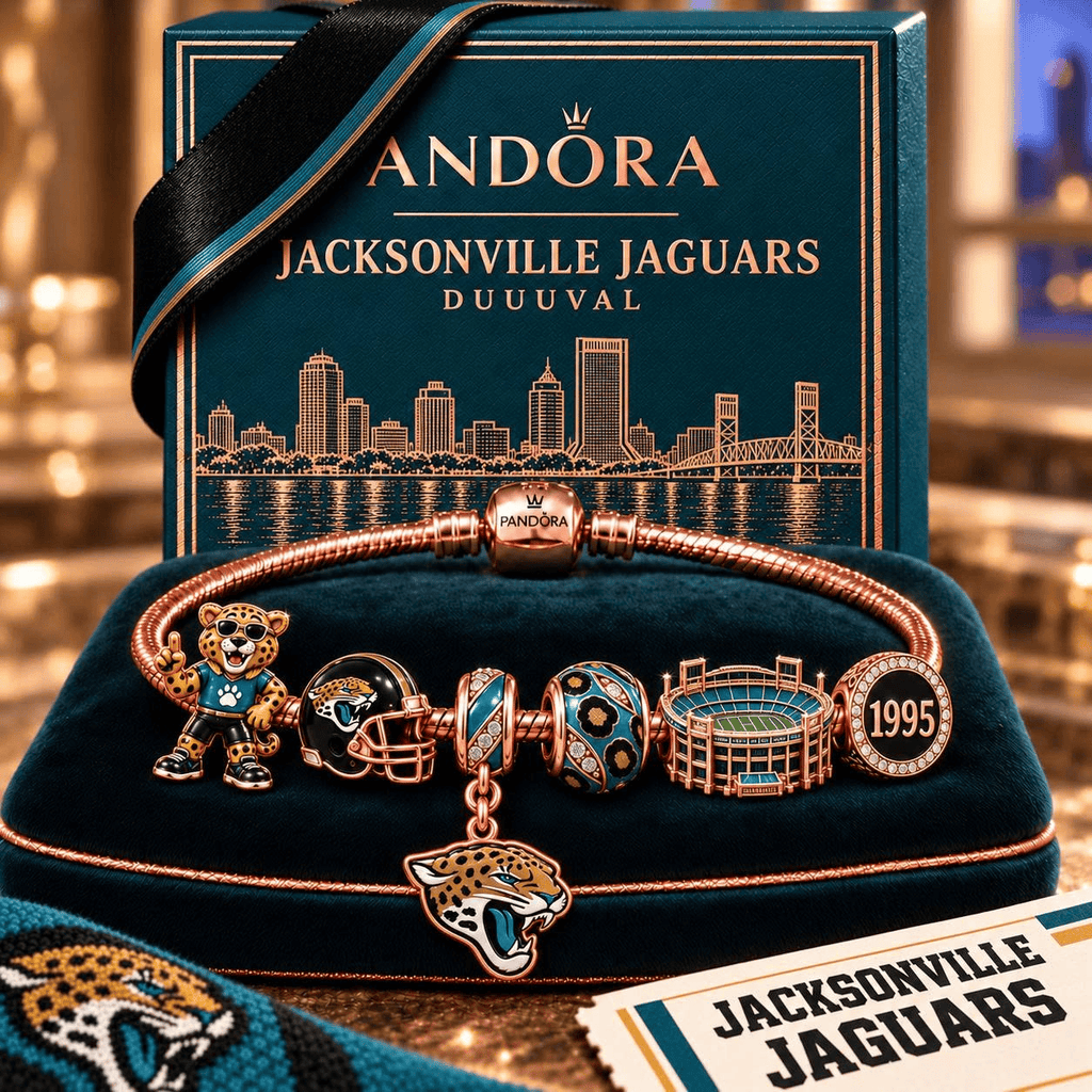 JSVJ Gold Charm Bracelet Set NHVH