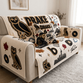 DRK Tufted Sofa Cover & Pillow Set DNBN