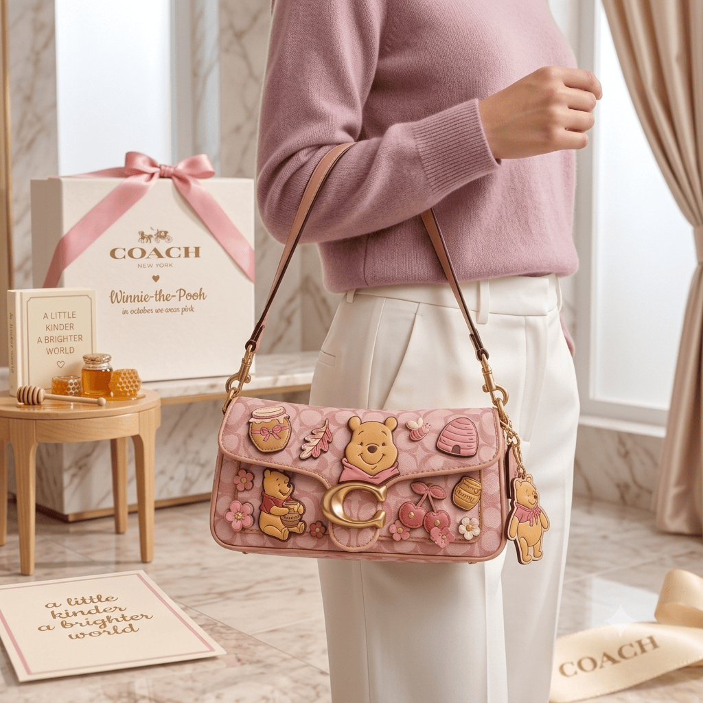 Premium WTP Coach Shoulder Cross With Charm NPL